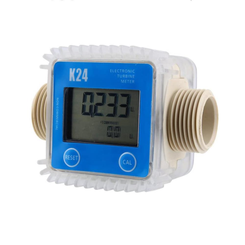 Alfa Dijital Akış Türbini Debimetre Debi Ölçer Kimyasal Sıvı Su Benzin Likid Hacim Sayacı