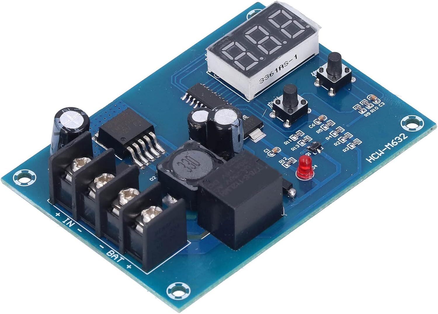 HCW-M632 Akıllı Şarj Kontrol Devresi 12V 24V Jel Akü Lityum Batarya Uyumlu
