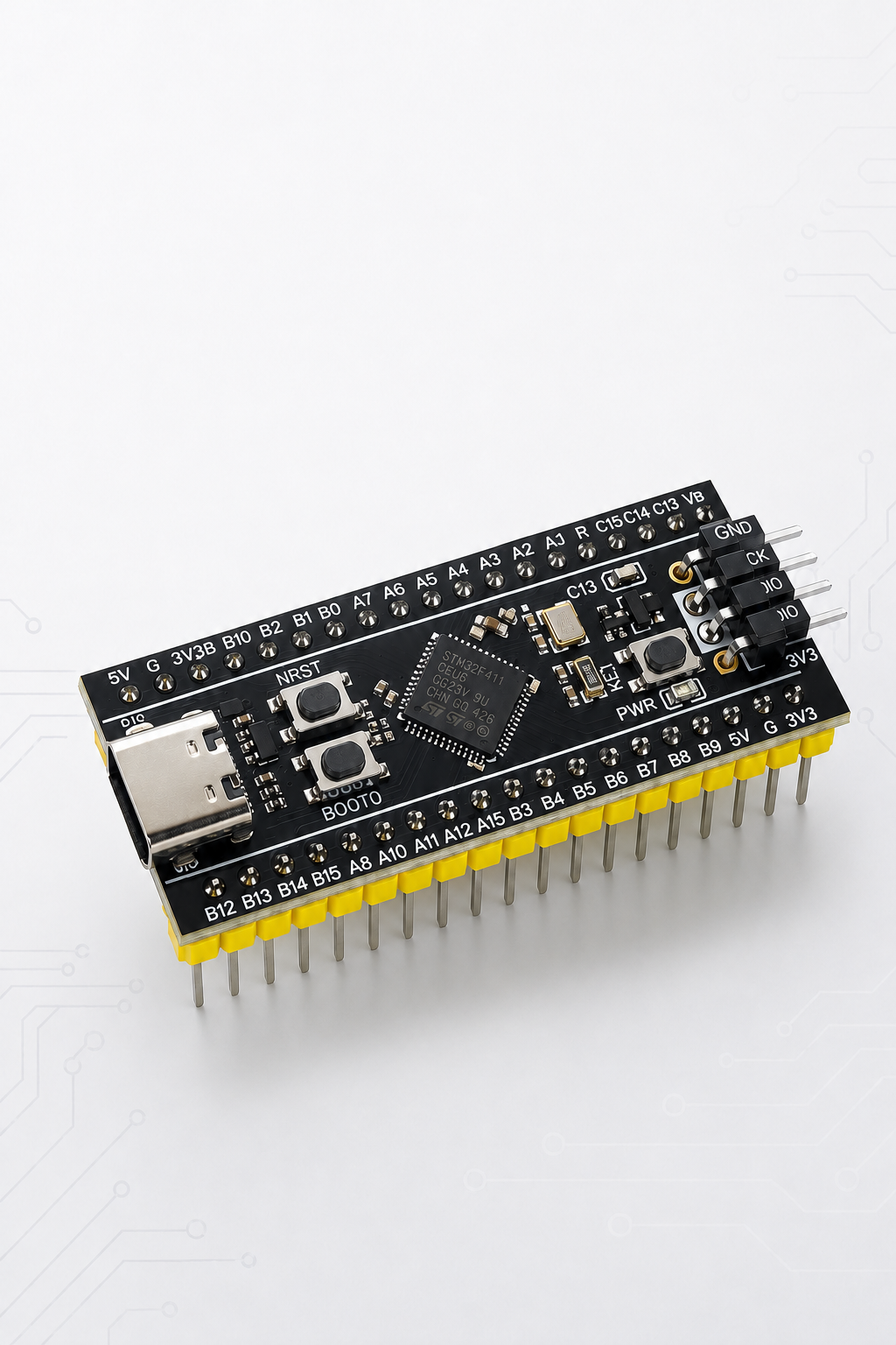 STM32F411CEU6 Black Pill Geliştirme Kartı Type-C ARM Cortex-M4 100MHz 512KB STM32 Development Board