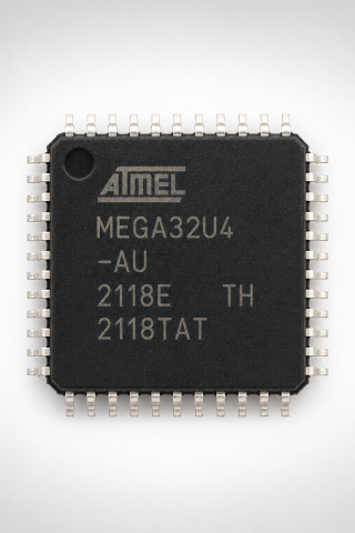 ATMEGA32U4-AU Atmel Microchip TQFP-44 8 Bit AVR 16MHz USB Mikrodenetleyici Entegre
