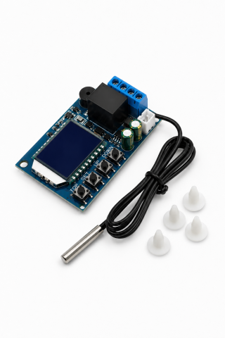 XY-T01 Dijital Sıcaklık Kontrol Modülü DC 6-30V Termostat Röle Kartı Isıtma Soğutma Kontrol Cihazı