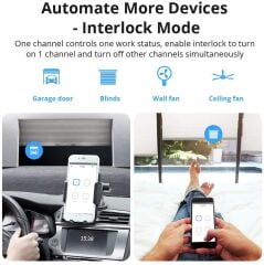 SONOFF 4CH R3 WiFi Smart Switch 4 Kanal Akıllı Röle 4CHR3