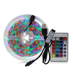USB Şerit LED Işık 5M RGB TV Arkaplan Aydınlatma 5 metre
