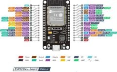 ESP32 Geliştirme Kartı Wifi Bluetooth ESP-32 ESP-32S ESP 32 ESP8266