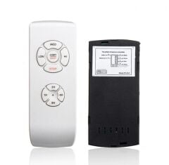 Avize kumandası Tavan Pervanesi Kumandası Uzaktan Kontrol 3 Kademeli Zamanlayıcılı Universal