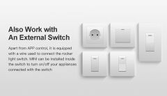 Sonoff Mini R2 Çift Yönlü Akıllı Ev Wifi AnahtarıRöke
