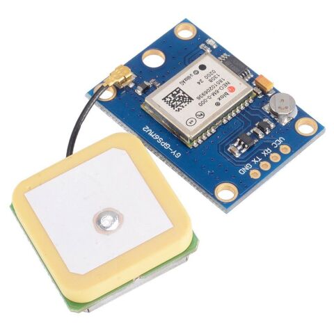 GY-NEO6MV2 Antenli GPS Modülü Uçuş Kontrol Arduino EEPROM MWC APM2.5