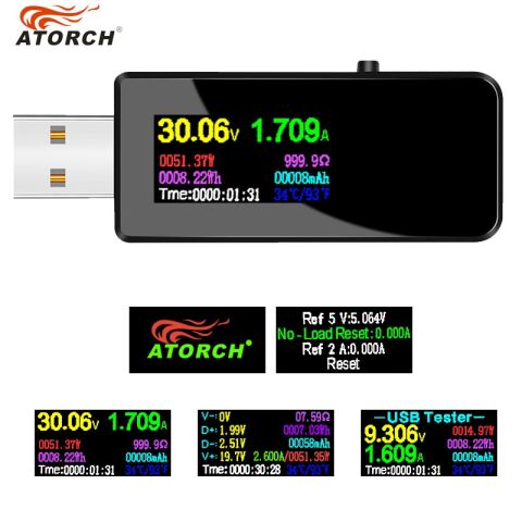 U96 13 in 1 USB Tester - Şarj Akım Gerilim Multimetre Test Cihazı
