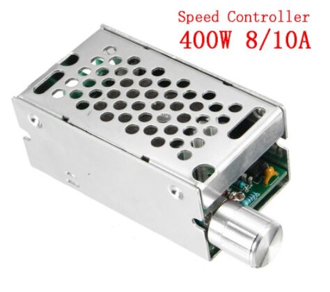 400W Hız Kontrol Regülatörü 8/10A DC 12V 24V Motor