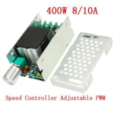 400W Hız Kontrol Regülatörü 8/10A DC 12V 24V Motor