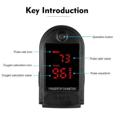 PULSE OKSİMETRE- PARMAK TİPİ