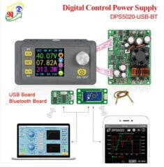 DPS5020 Bluetooth Sabit Akım DC- DC Step-down Güç Kaynağı buck Çevirici LCD Voltmetre 50V 20A﻿﻿
