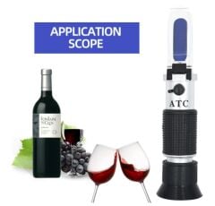 Brix Ölçer Refraktometre ATC 0-40 hassas