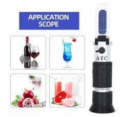Brix Ölçer Refraktometre ATC 0-40 hassas