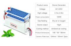 Hava Temizleyici Jeneratör 10gr 220V