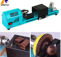 150W Mini Ahşap Torna Makinası Tesbih Minyatür Ağaç İşleme