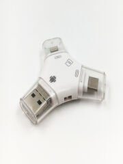 Android ve iPhone için Hafıza Kartı Okuyucu USB-C'den Micro SD Kart Adaptörüne Çok Fonksiyonlu