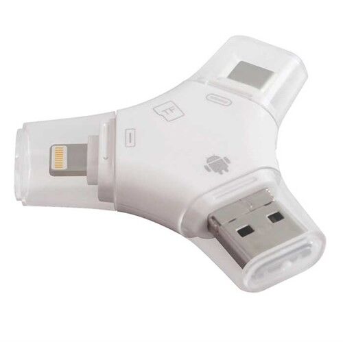 Android ve iPhone için Hafıza Kartı Okuyucu USB-C'den Micro SD Kart Adaptörüne Çok Fonksiyonlu