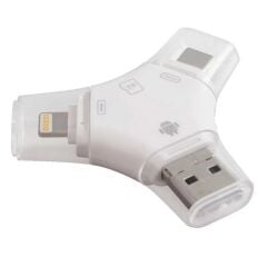 Android ve iPhone için Hafıza Kartı Okuyucu USB-C'den Micro SD Kart Adaptörüne Çok Fonksiyonlu