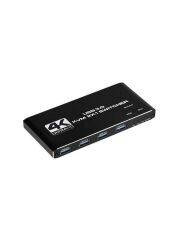 4kvm421 Kvm Switch 2x1 Hdmı 2.0 4k Ultra Hd 2160p Usb 3.0 Hdcp 2.3 Hdr10 400MHz Hız