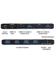 4kvm421 Kvm Switch 2x1 Hdmı 2.0 4k Ultra Hd 2160p Usb 3.0 Hdcp 2.3 Hdr10 400MHz Hız