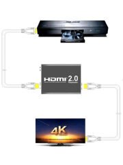 Anunnaki HDMI 2.0 Tekrarlayıcı 4K 2160P Dişi Kablo Genişletici Uzatıcı Ekleme Adaptörü
