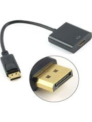 Dısplayport Kablolu Hdmı DP To HDMI 10 cm Çevirici Adaptör Kablo Yüksek Kaliteli