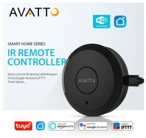 Tuya Smart App Universal Merkez Kumandası Wifi IR Uzaktan Kontrol Akıllı Ev Otomasyonu