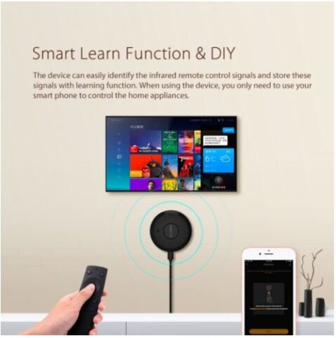 Tuya Smart App Universal Merkez Kumandası Wifi IR Uzaktan Kontrol Akıllı Ev Otomasyonu