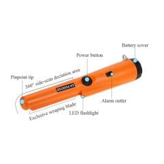 GP Pointer Altın Metal Dedektörü Pinpointer PİL + Taşıma Çantası Hediye