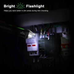 Anunnaki Ht100 Akıllı Temassız Kalem Ac Gerilim Dedektörü Kablo Elektrik Kısa Devre Bulucu