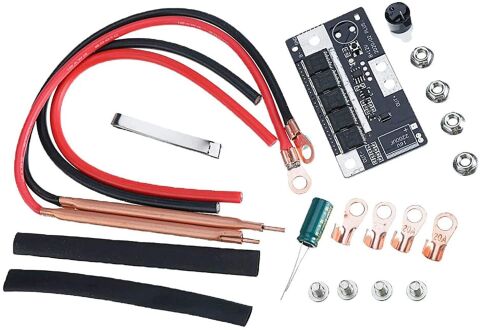 PCB 12V Depolama Nokta Kaynak Makinesi Taşınabilir Lehim Devre Kartı Seti
