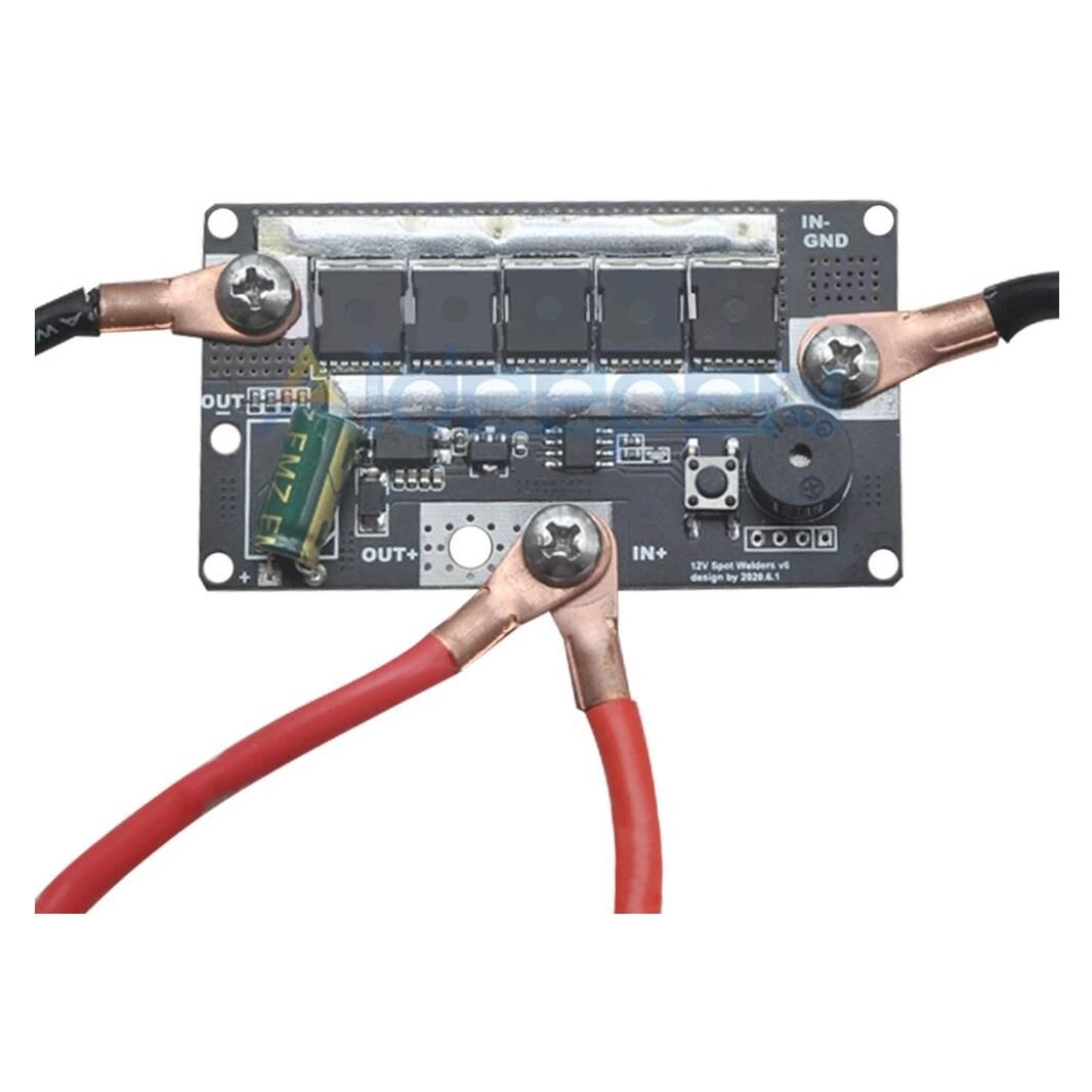PCB 12V Depolama Nokta Kaynak Makinesi Taşınabilir Lehim Devre Kartı Seti