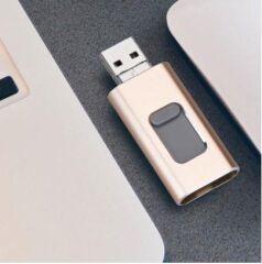 Anunnaki 64GB iphone Lightning to USB 3 in 1 OTG Usb Bellek Çevirici ve Depolama