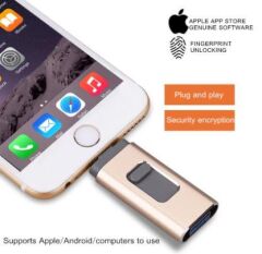 Anunnaki 64GB iphone Lightning to USB 3 in 1 OTG Usb Bellek Çevirici ve Depolama