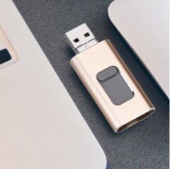Anunnaki 64GB iphone Lightning to USB 3 in 1 OTG Usb Bellek Çevirici ve Depolama
