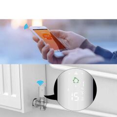 Anunnaki HY368 Wifi Tuya Zigbee Akıllı Termostatik Vana Radyatör Vanası İphone Andoid Kontrol