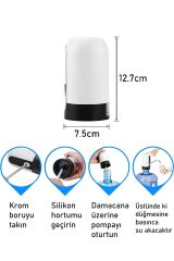 Anunnaki Taşınabilir Otomatik Hızlı ve Sessiz  Şarjlı Damacana Su Pompası