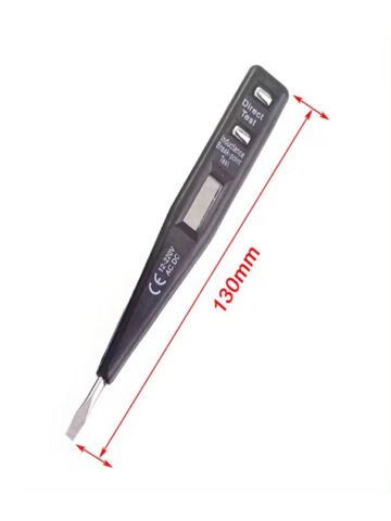 Kontrol Kalemi AC/DC Temaslı Temassız Kontrol Kalemi Voltaj Test Aleti Faz Kalemi Modern Tek Ebat