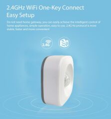 Anunnaki Akıllı Ev Wifi Hareket Sensörü Pir Dedektörü Zigbee Güvenlik Hırsız Alarm Sistemi