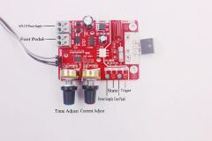 NY-D01 100A Punta Nokta Kaynak Makinesi Kontrol Panosu Kartı Zaman ve Akım Kontrolü