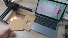 NEJE Master 2s Plus 30W Lazer Gravür Oyma Kesim Makinesi Masaüstü CNC Ahşap Metal Deri Epoksi Kazıma