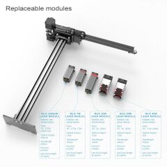 NEJE Master 2s Plus 30W Lazer Gravür Oyma Kesim Makinesi Masaüstü CNC Ahşap Metal Deri Epoksi Kazıma