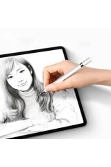 Anunnaki Android Ipad Telefon Tablet Uyumlu 2in1 Disk Uçlu Stylus Dokunmatik Çizim ve Yazı Kalemi