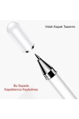 Anunnaki Android Ipad Telefon Tablet Uyumlu 2in1 Disk Uçlu Stylus Dokunmatik Çizim ve Yazı Kalemi