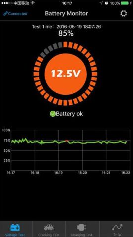 Anunnaki BM2 12V Akü Ölçüm Cihazı Oto Görüntüleme Bluetooth Araç Pil Test Aleti 6V-20V