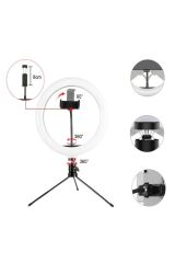 Anunnaki Tripodlu Masaüstü Led Stüdyo Canlı Yayın Ring Işığı Selfie Led Masa Lambası