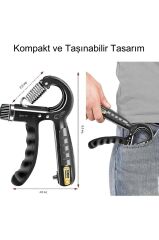 Anunnaki Ayarlanabilir Sayaçlı 5-60 KG El Yayı Bilek Kas Güçlendirme Aleti 1 Adet