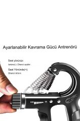 Anunnaki Ayarlanabilir Sayaçlı 5-60 KG El Yayı Bilek Kas Güçlendirme Aleti 1 Adet