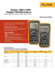 FLUKE 17B+ AC DC MULTİMETRE